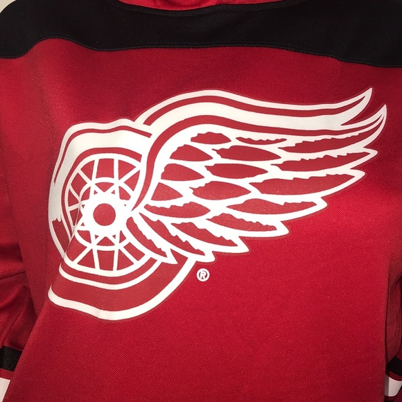 Youth boys large NHL hoodie Detroit redwings - Picture 2 of 7